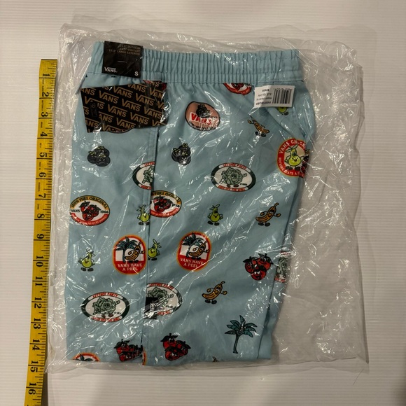 Boys Vans Blue Graphic Fruit Swim Shorts - NEW - Picture 2 of 8
